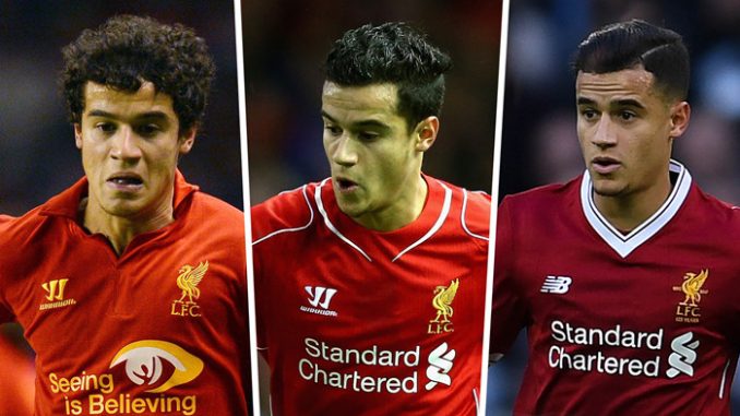 Coutinho said he has made great progress in Liverpool